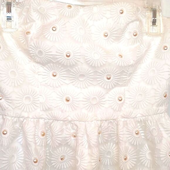Lilly Pulitzer Payton White Cocktail Dress Size 0 - Picture 2 of 10